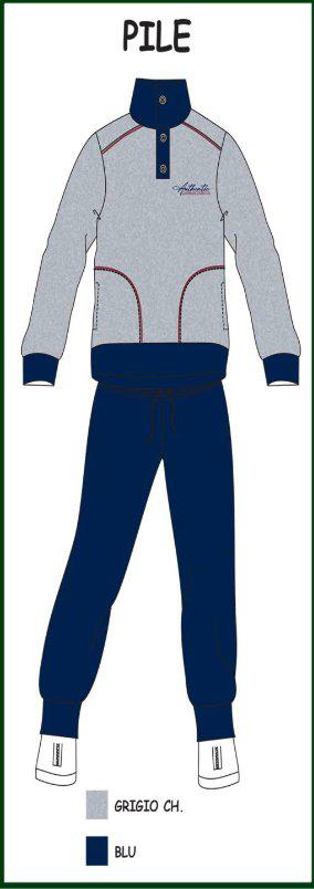 Pigiama uomo Pile GMV Gian Marco Venturi 89325 - Caos Intimo Donna - Uomo - Bambini - Casa - Gmv