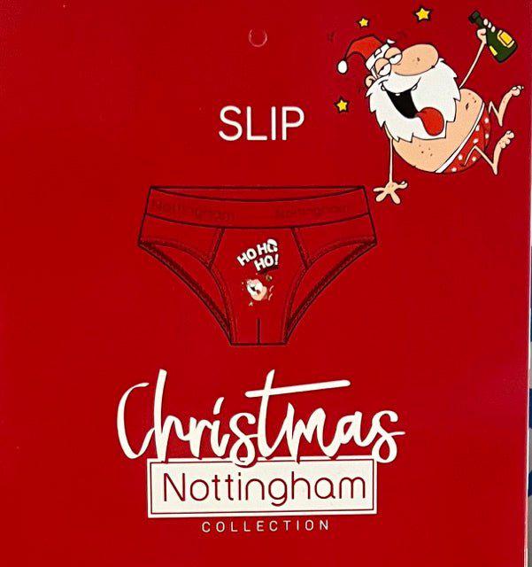 Slip rosso uomo Nottingham cotone bielastico 41081 - Caos Intimo Donna - Uomo - Bambini - Casa - Nottingham