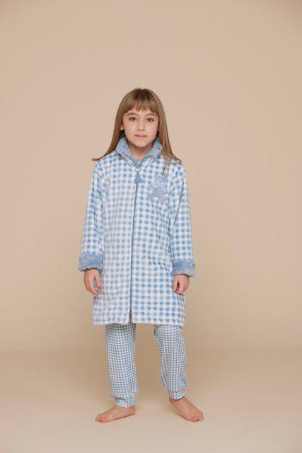 Vestaglia bambina coral con zip Noidinotte FE2323 - Caos Intimo Donna - Uomo - Bambini - Casa - Noidinotte