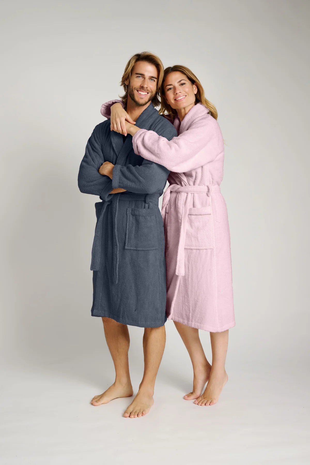 Accappatoio da bagno unisex in spugna Muydemi 14041001