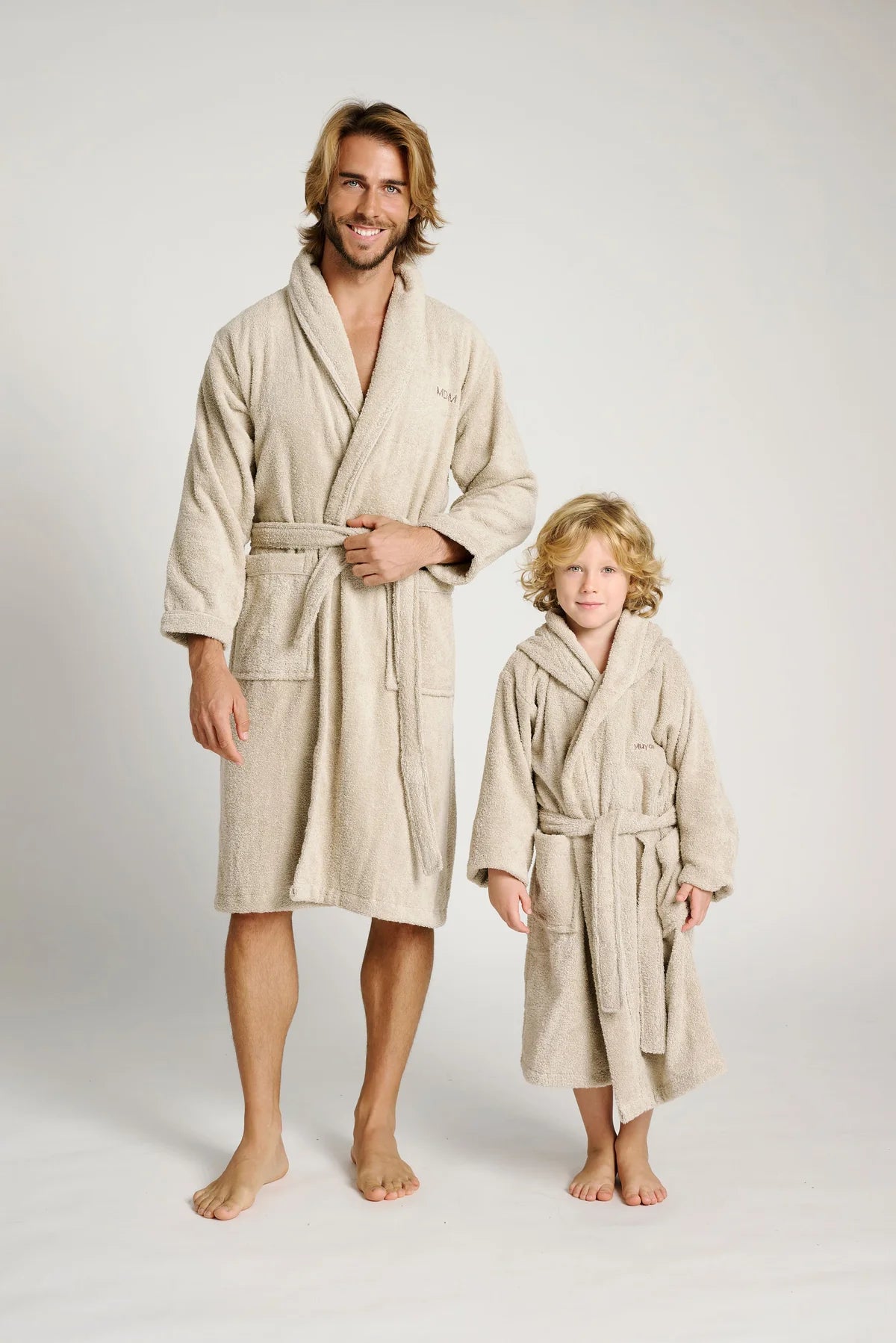 Accappatoio da bagno unisex in spugna Muydemi 14041002