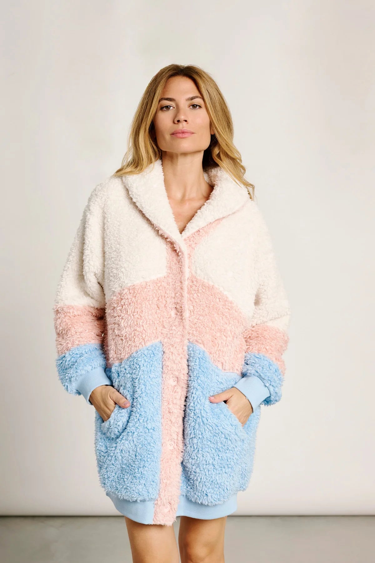 Giacca donna in pile polar teddy Muydemi 02031019