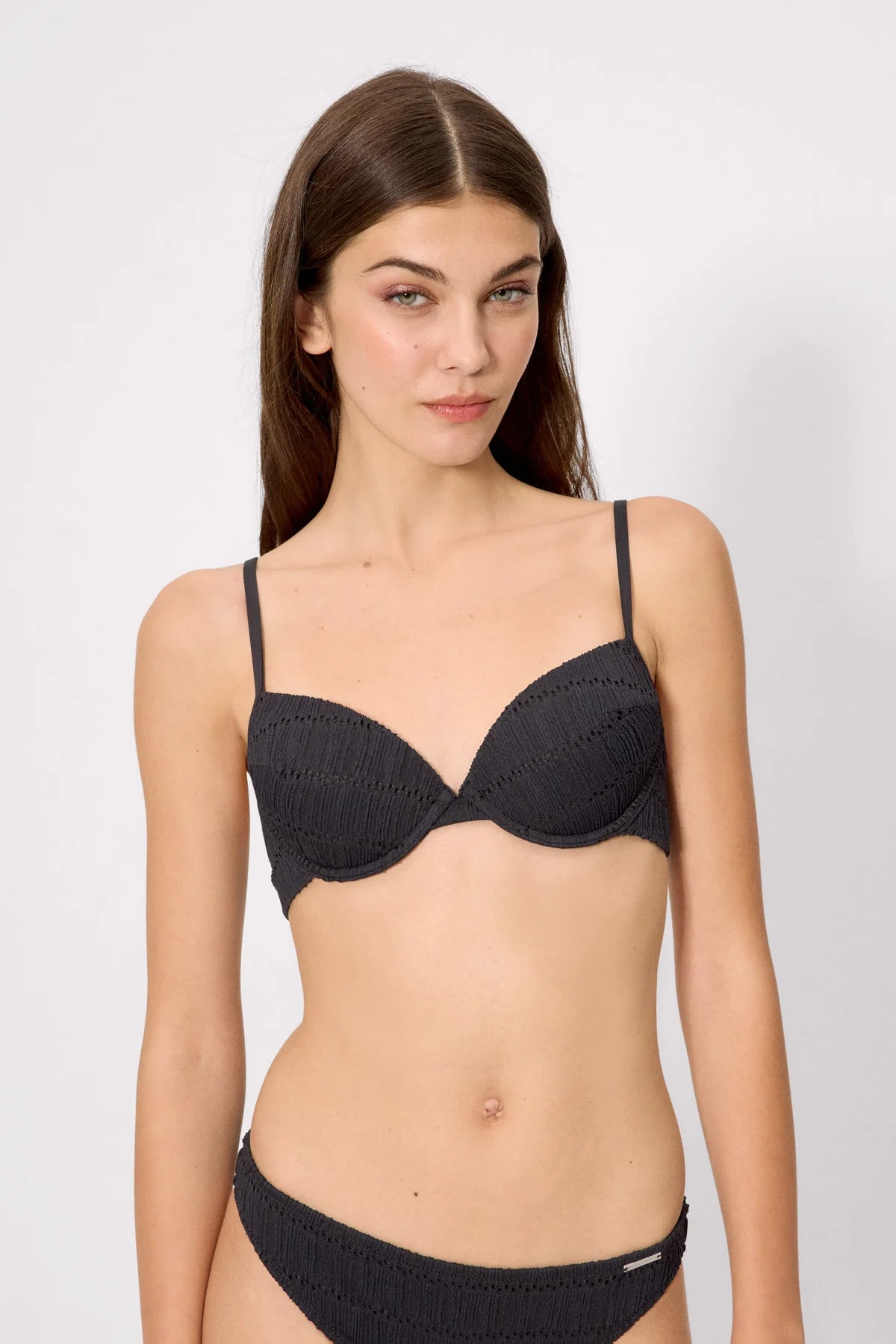 Costume da bagno donna bikini reggiseno imbottito con ferretto e slip Ysabel Mora 83216