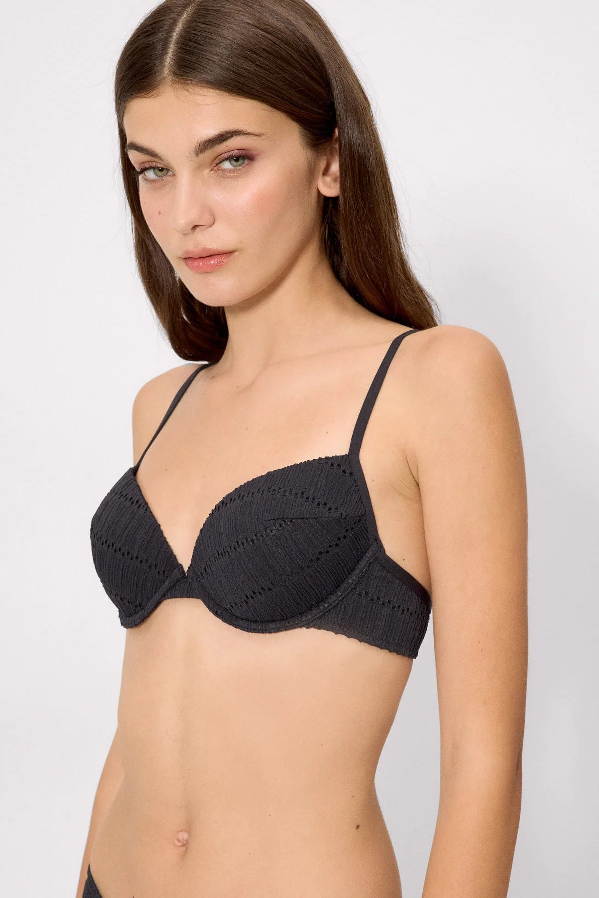 Costume da bagno donna bikini reggiseno imbottito con ferretto e slip Ysabel Mora 83216
