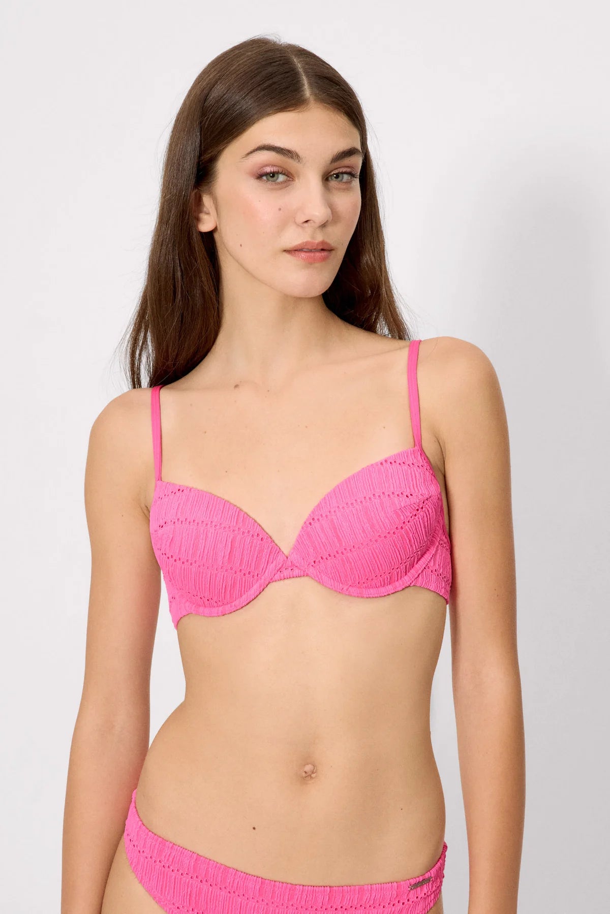 Costume da bagno donna bikini reggiseno imbottito con ferretto e slip Ysabel Mora 83216
