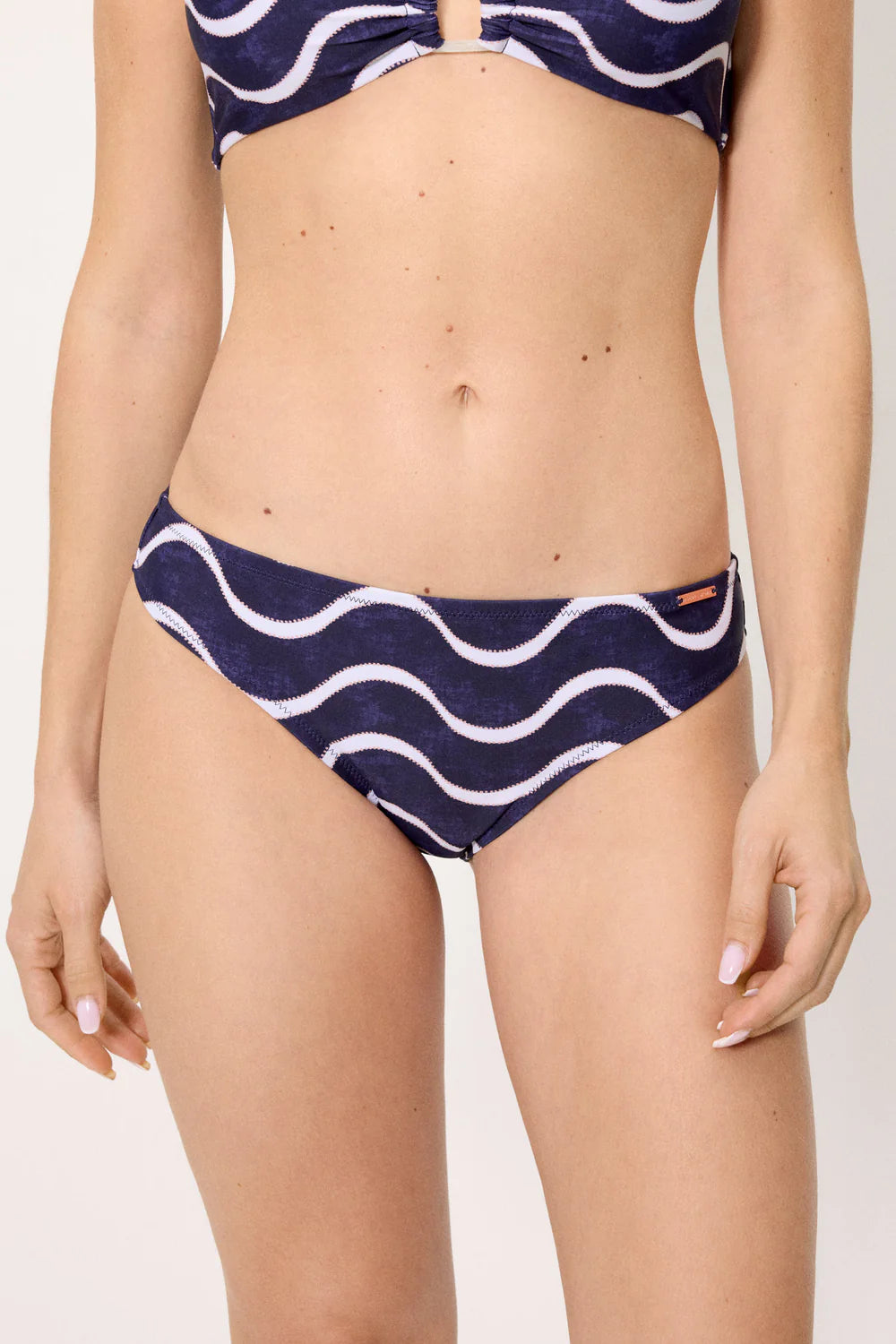 Costume da bagno donna bikini a fascia con ferretto coppa C e slip Ysabel Mora 83221