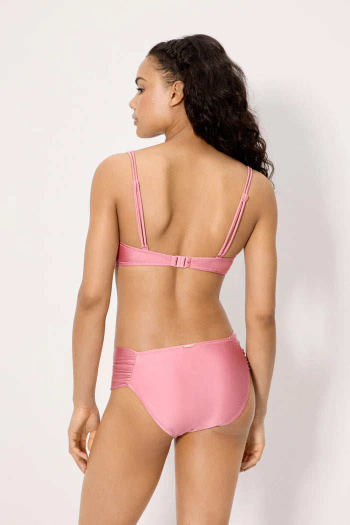 Costume da bagno donna bikini con ferretto coppa C e slip snellente Ysabel Mora 83259