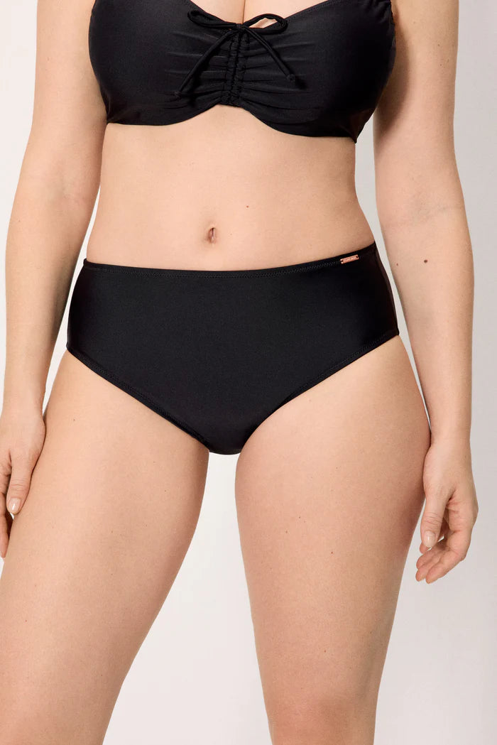Costume da bagno donna bikini con ferretto coppa D e slip midi snellente Ysabel Mora 83310