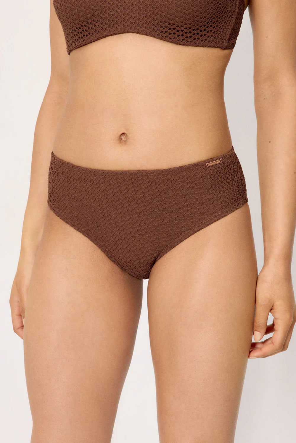 Costume da bagno donna bikini con ferretto coppa C e slip midi snellente Ysabel Mora 83358