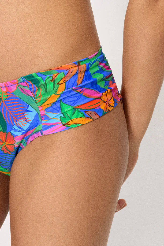 Costume da bagno donna bikini con ferretto coppa C e slip midi snellente Ysabel Mora 83401