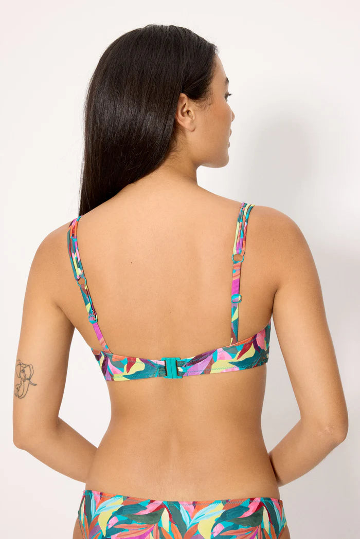 Costume da bagno donna bikini triangolo senza ferretto e slip Ysabel Mora 83424