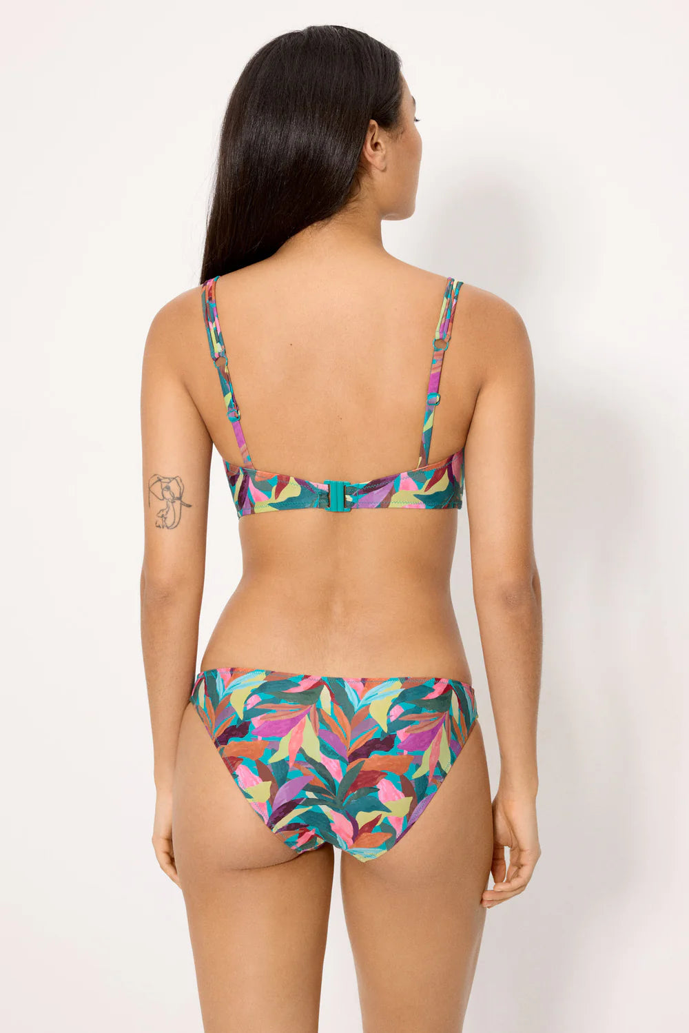 Costume da bagno donna bikini triangolo senza ferretto e slip Ysabel Mora 83424