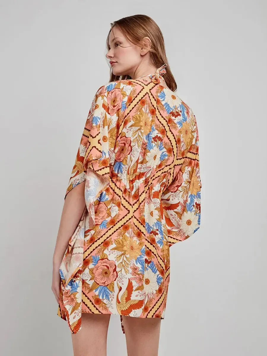 Abito da bagno caftano copricostume Gisela 40034