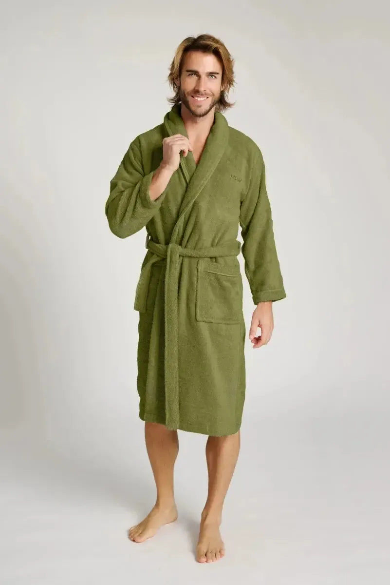 Accappatoio da bagno unisex in spugna Muydemi 14041000