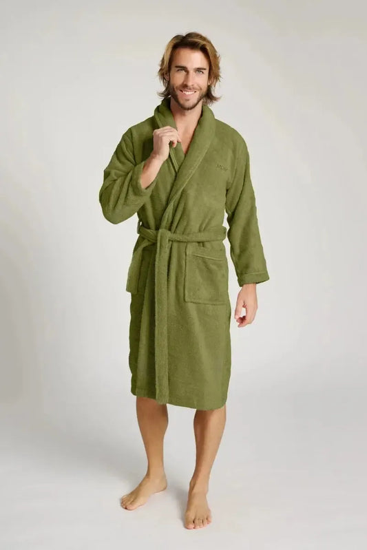 Accappatoio da bagno unisex in spugna Muydemi 14041000