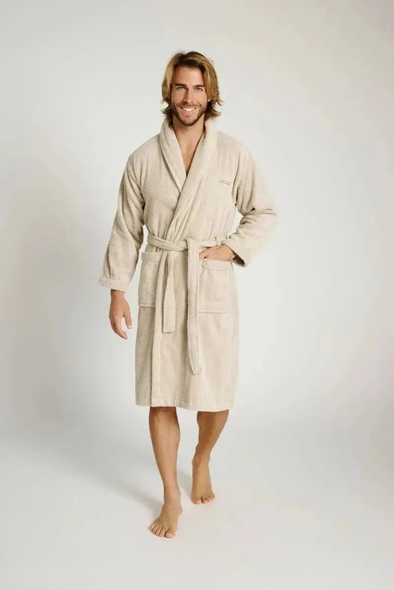 Accappatoio da bagno unisex in spugna Muydemi 14041002