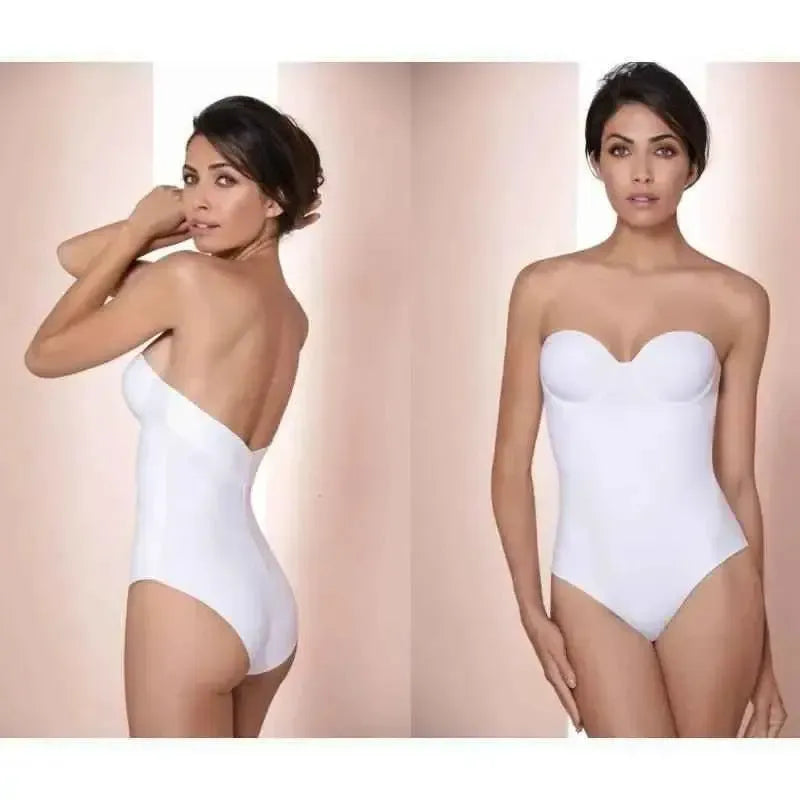 CEWIFO Body Contenitivo Modellante Schiena Scoperta Senza Spalline Costumi Sexy Donna Bikini CEWIFO Body Contenitivo Modellante Schiena Scoperta Senza Spalline Costumi Sexy Donna Bikini