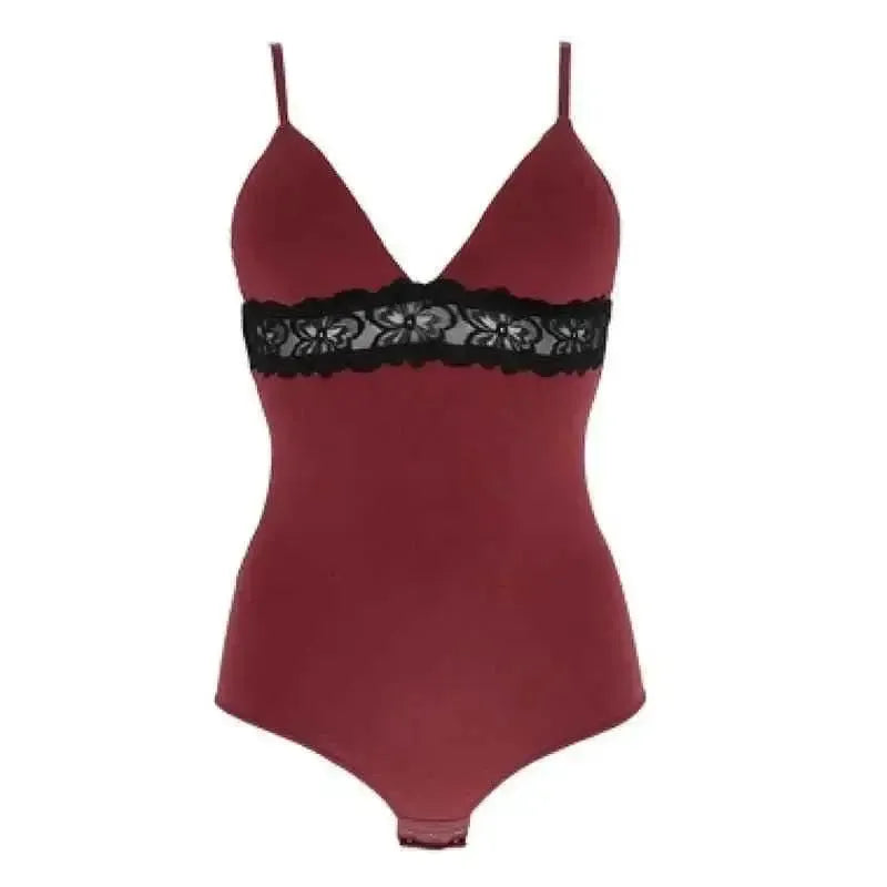 Body donna spalla stretta cotone e pizzo Cotonella AD703