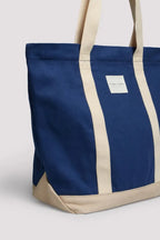 Borsa mare in puro cotone con zip Ysabel Mora 86201