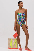 Borsa mare in puro cotone con zip Ysabel Mora 86201