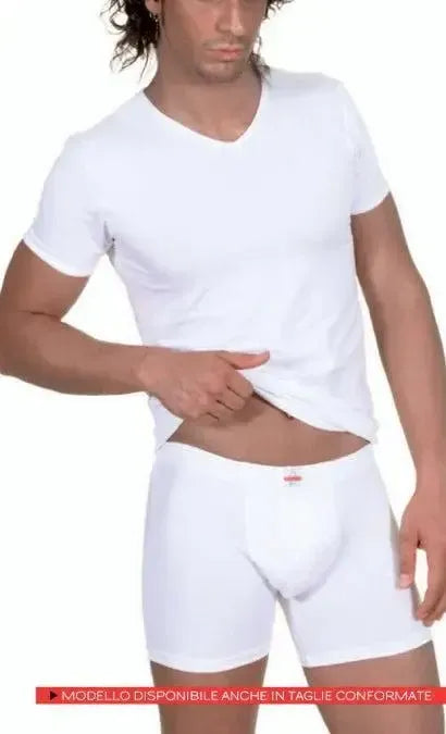 Boxer uomo Zerodifetti Cotone bielastico elastico interno calibrato 928 Big