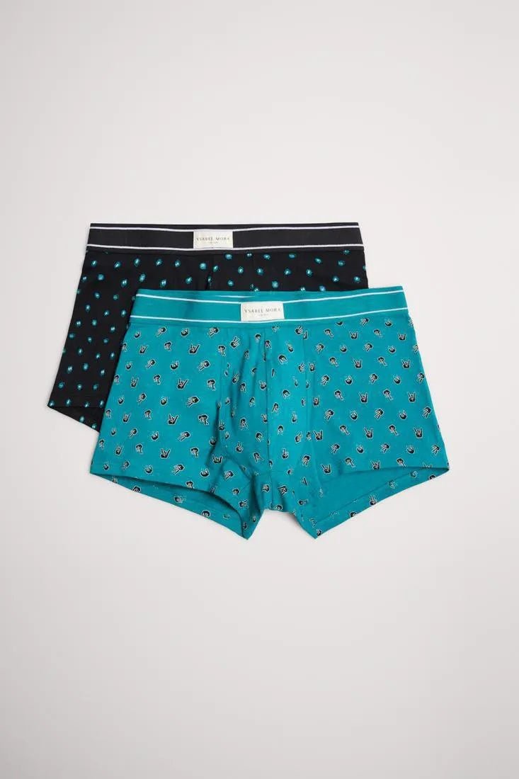 Boxer uomo bipack fantasia Ysabel Mora 20308