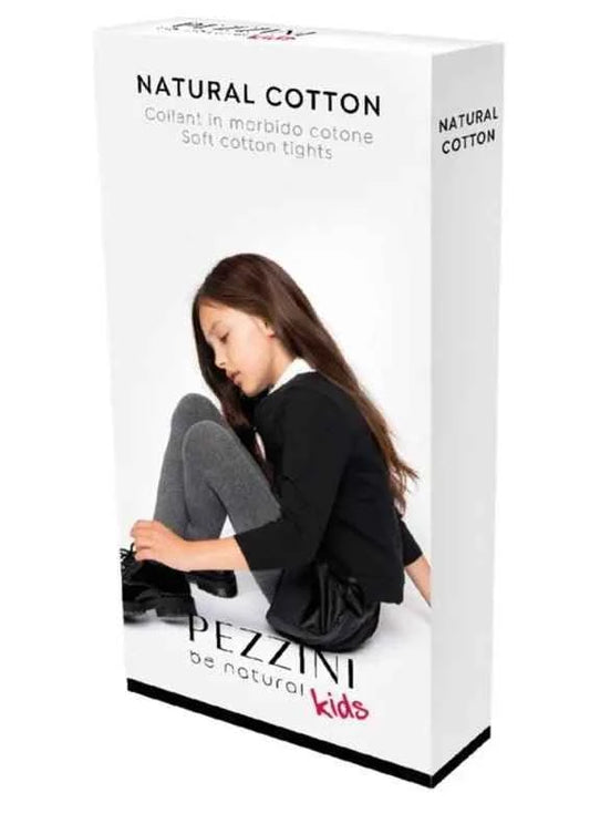 Calze Collant invernale in caldo cotone bambino bambina Pezzini GCL-FIOCCO