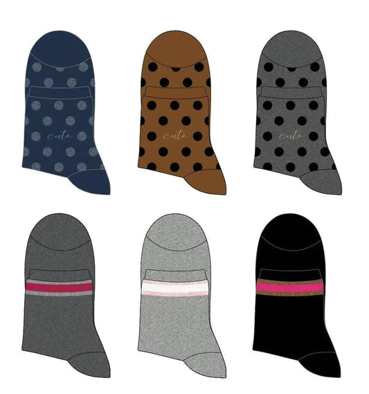 Calze corte bambina in caldo cotone Pezzini GCZ-PAI221303