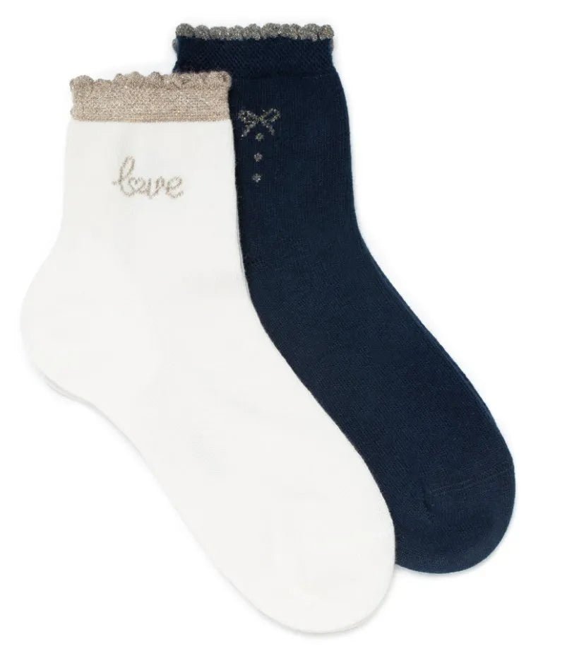Calze corte bambina in caldo cotone Pezzini GCZ-PAI231300