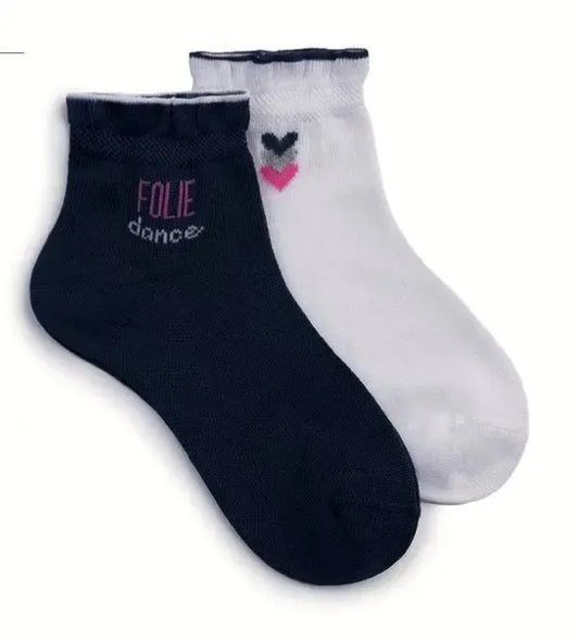 Calze corte bambina in filo di scozia elasticizzata Pezzini GCZ-PPE23004
