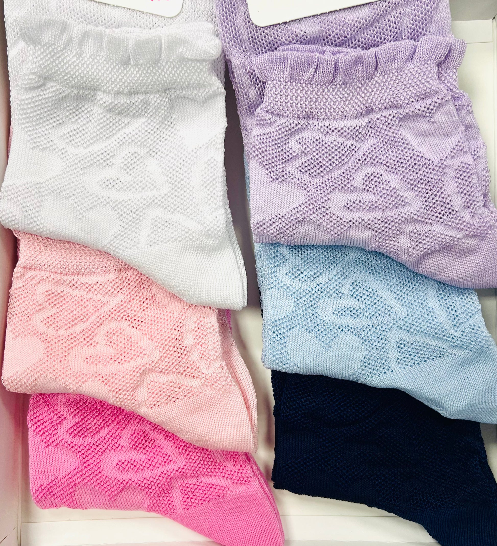 Calze corte bambina in filo di scozia elasticizzata Pezzini GCZ-PPE25003