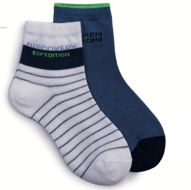 Calze corte bambino in filo di scozia elasticizzata Pezzini BCZ-PPE23003