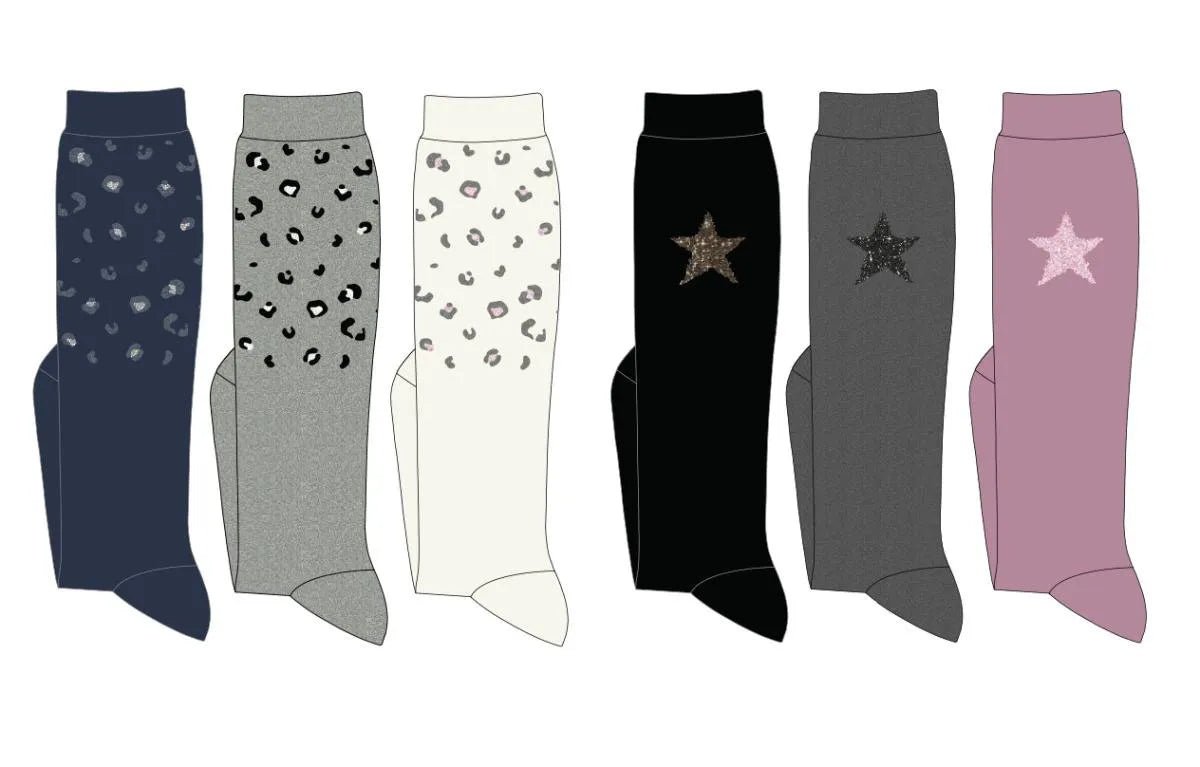 Calze lunghe bambina in caldo cotone Pezzini GGB-PAI241401