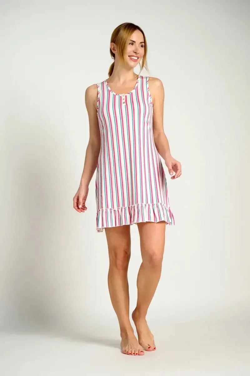 Camicia canotta spalla larga donna Muydemi 12021010