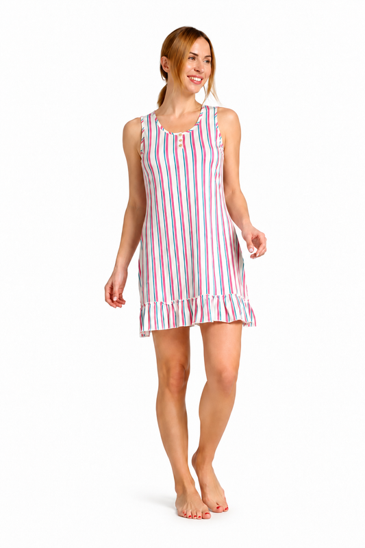 Camicia canotta spalla larga donna Muydemi 12021010