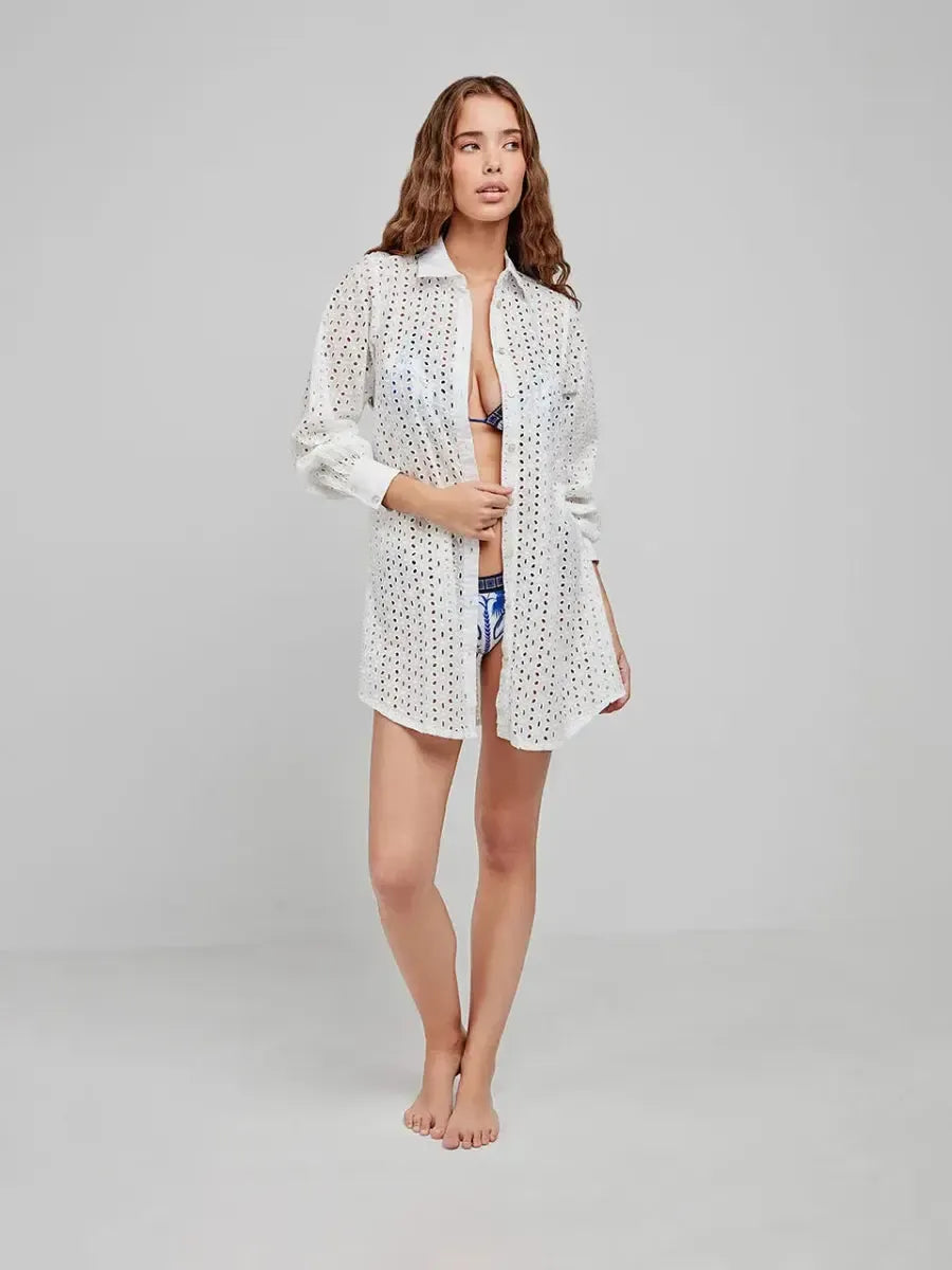 Camicia da bagno copricostume Gisela 40033