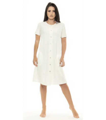 Camicia da notte aperta mezza manica donna Jersey Gary CB585076/B585076