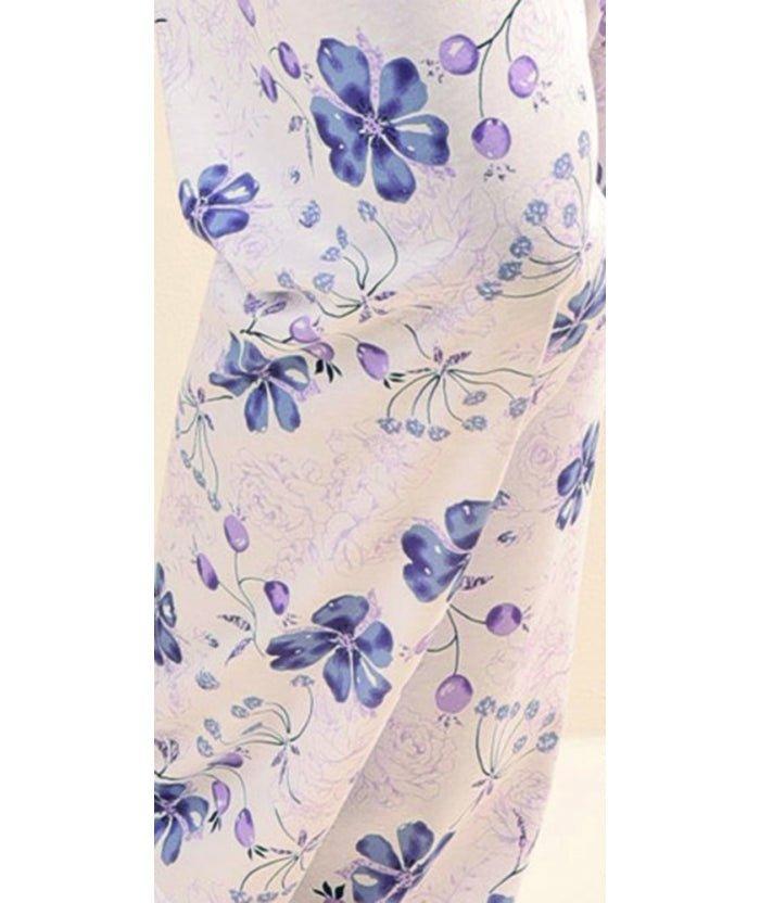 Camicia da notte conformato donna Jersey serafino mezza manica Gary puro cotone Z55056CONF