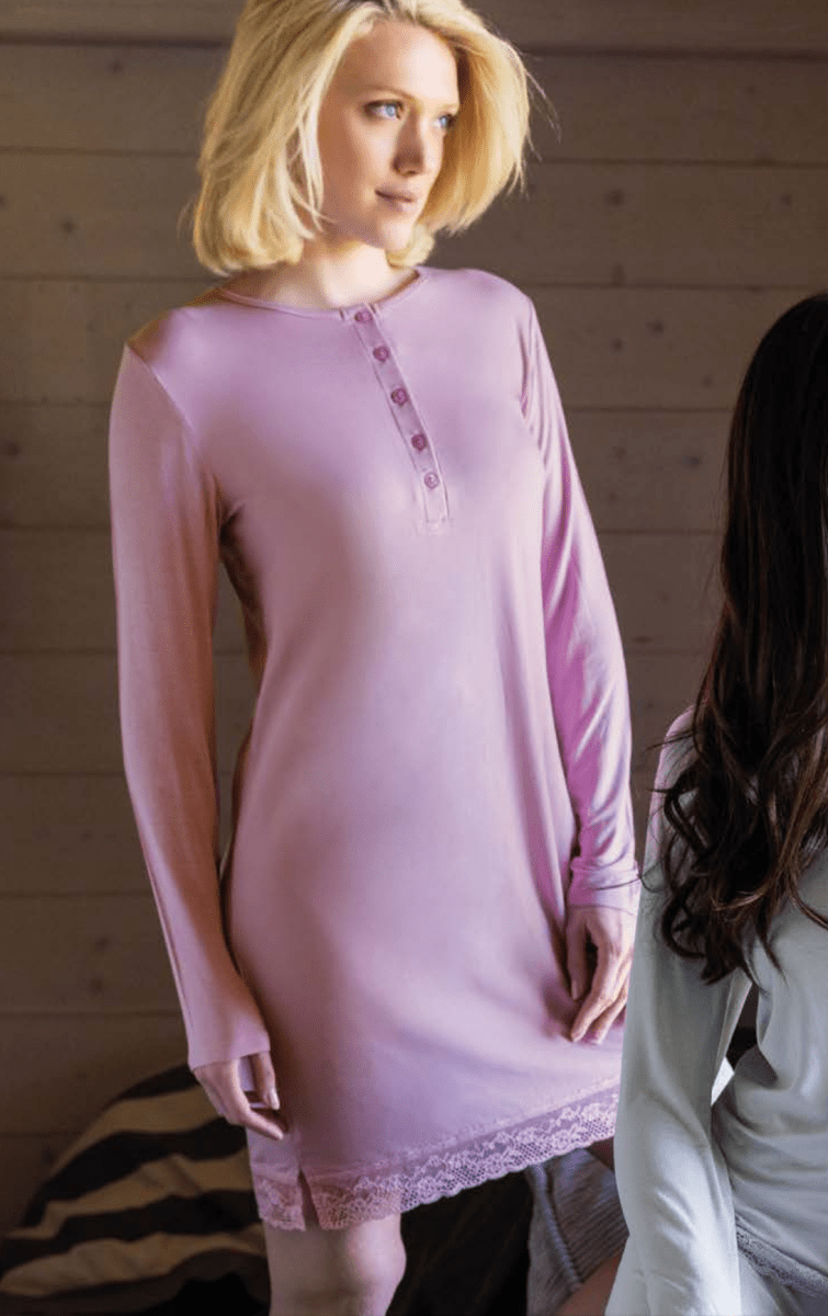 Camicia da notte donna Sièlei serafino viscosa AL25