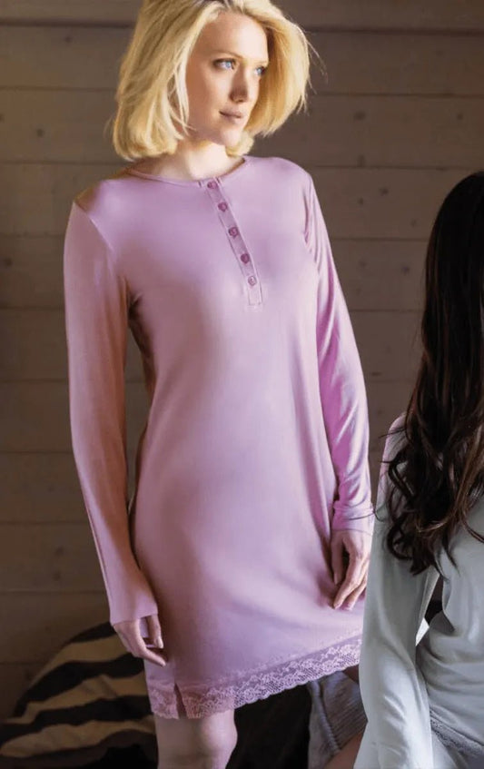 Camicia da notte donna Sièlei serafino viscosa AL25