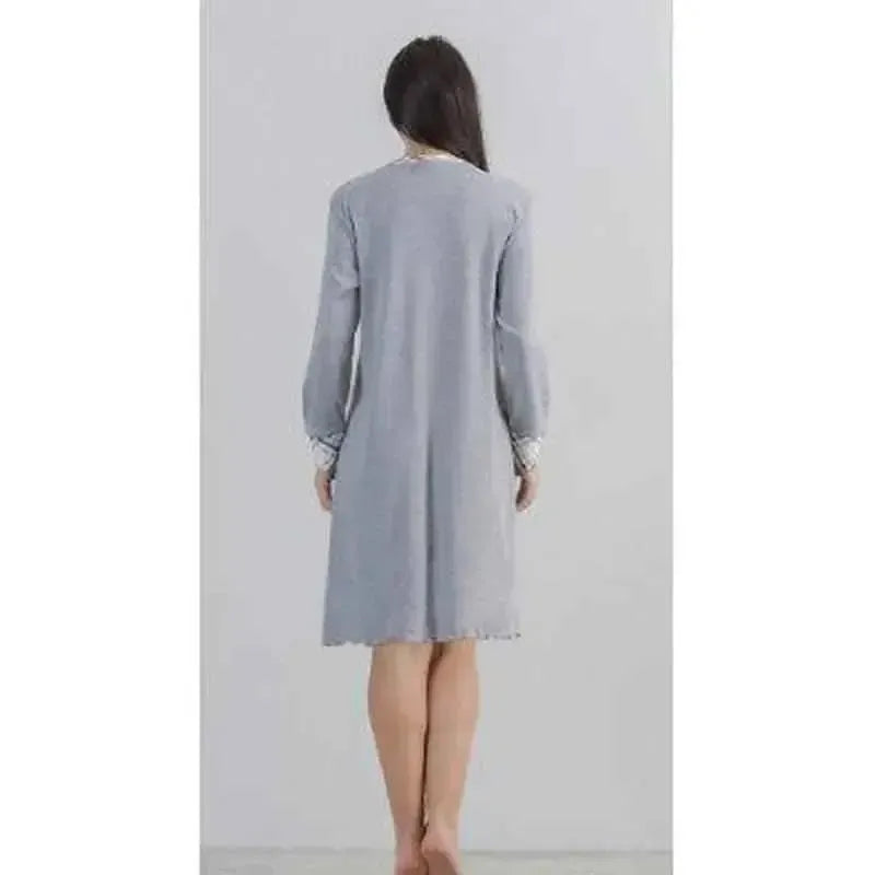 Camicia da notte donna serafino Interlock Gary F50034