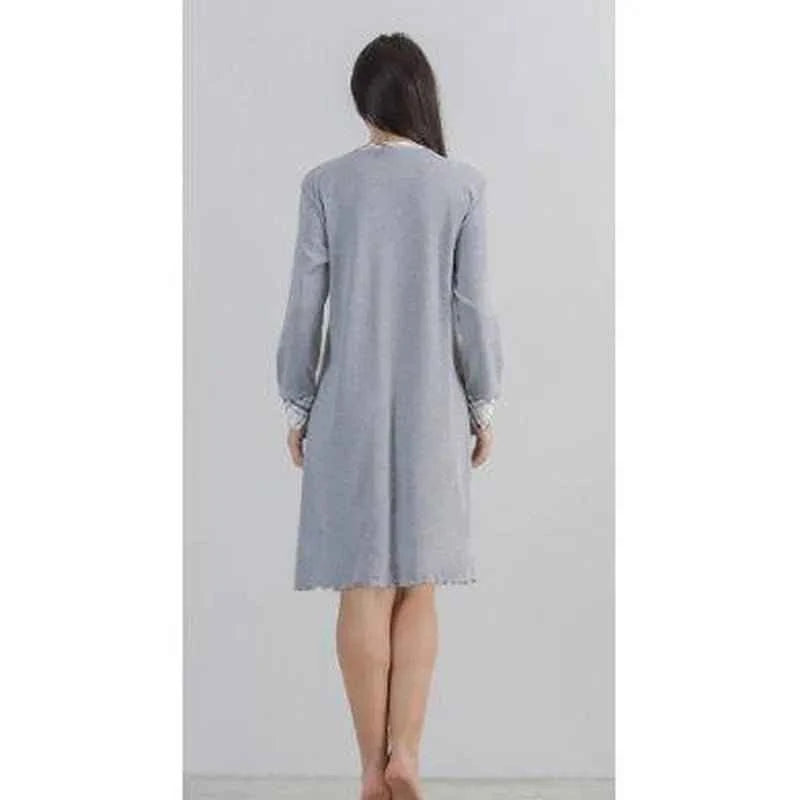 Camicia da notte donna serafino Interlock Gary F50034