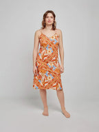 Camicia da notte donna spallina cotone modal Gisela 20267