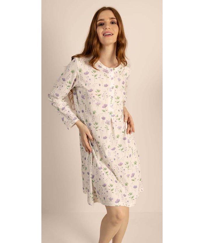 Camicia donna serafino Jersey Gary puro cotone 5252