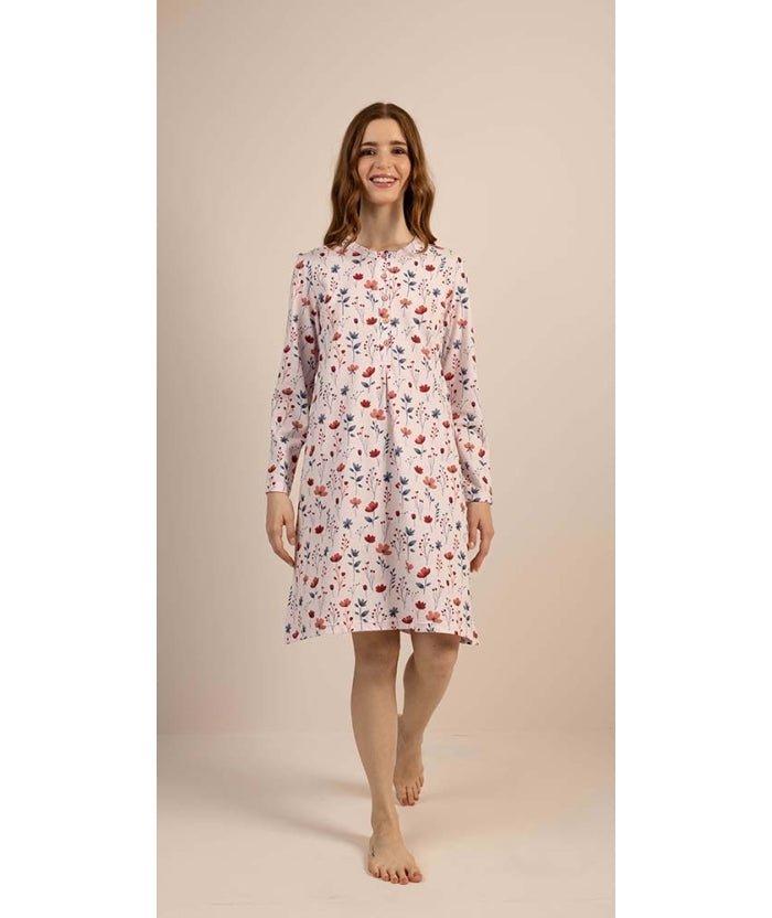 Camicia donna serafino Jersey Gary puro cotone 5252