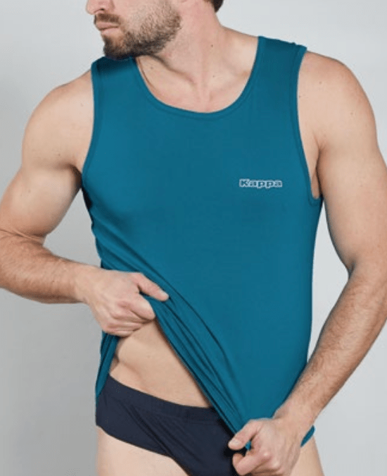 Canotta colorata uomo Kappa 100% cotone pettinato K1325