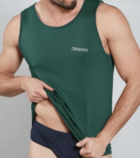 Canotta colorata uomo Kappa 100% cotone pettinato K1325