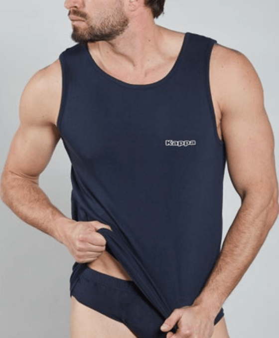 Canotta colorata uomo Kappa 100% cotone pettinato K1325