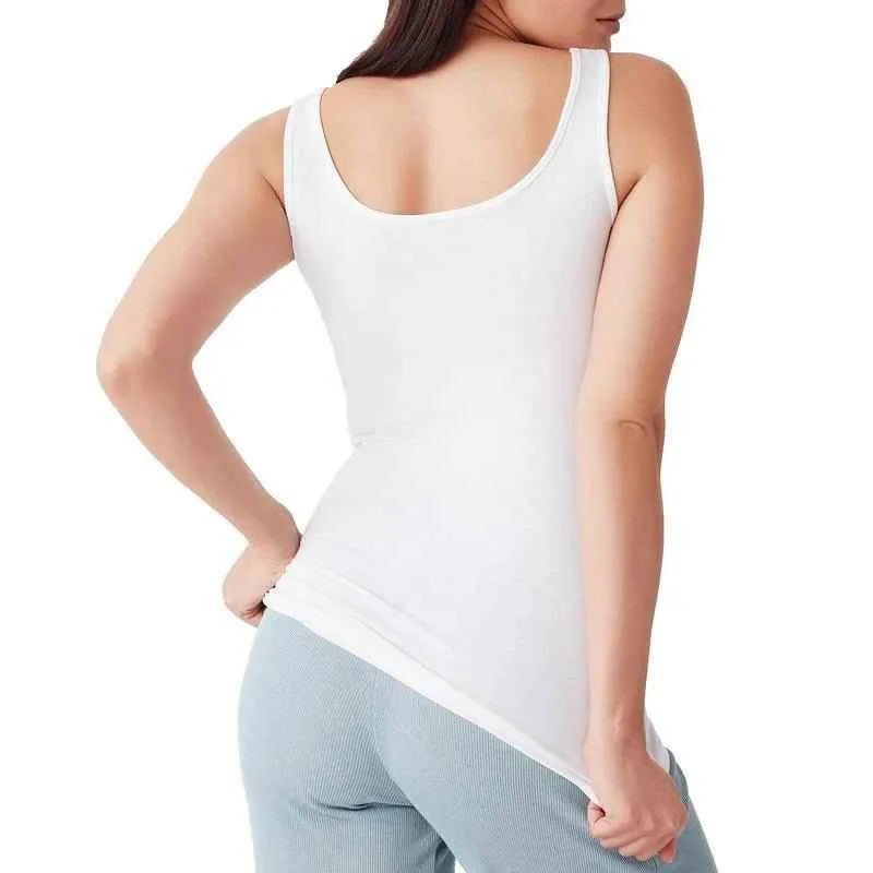 Canotta donna Cotonella in cotone bielastico GD009