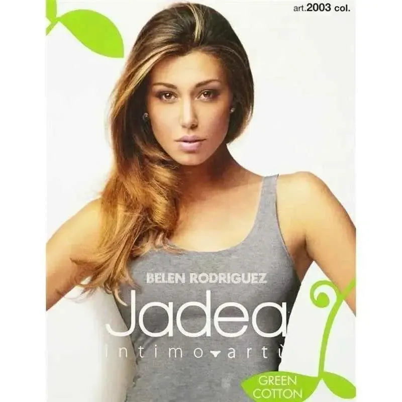 Canotta donna spalla larga Jadea modello Green Cotton 2003